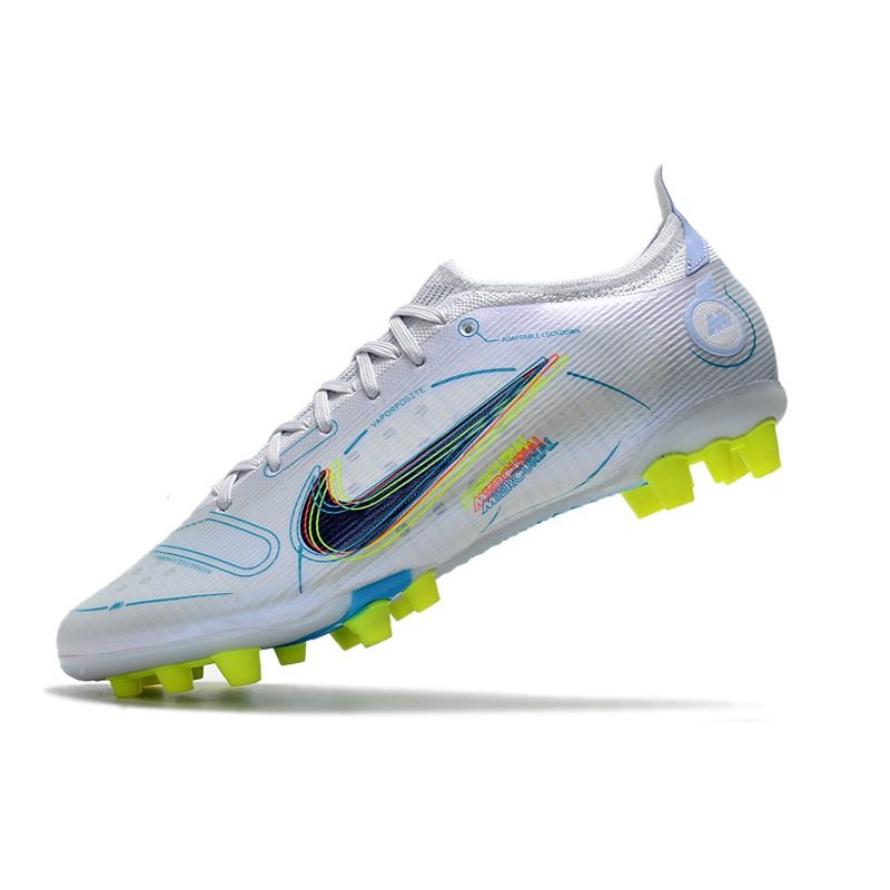 Fotbollsskor Nike Mercurial Vapor 14 Elite AG Pro Renew - Svart Grå