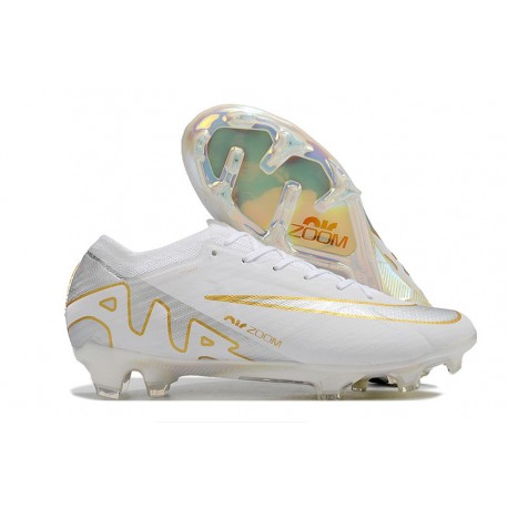 Fotboosskor Nike Zoom Mercurial Vapor XV Elite FG Vit Guld