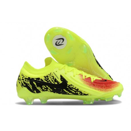 Nike Phantom GX 2 Elite FG Gul Svart Röd 