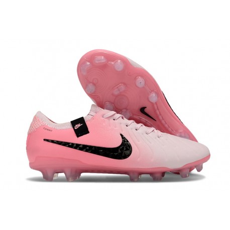 Nike Tiempo legend X Elite FG Herrar Rosa Svart