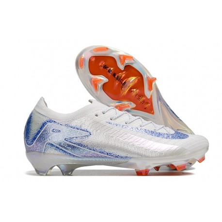 Nike Air Zoom Mercurial Vapor 16 Elite FG Blueprint Vit Blå