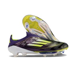 Fotbollsskor för Män adidas F50 + FG Lila Gul