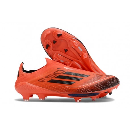 Fotbollsskor för Män adidas F50 + FG Röd Svart