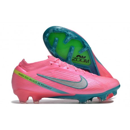 Nike Mercurial Vapor 13 Elite FG Mbappé Rosa - Rosa Vit Svart