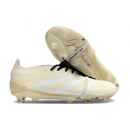 Fotbollsskor adidas Predator 24 Elite FT FG Beige Svart