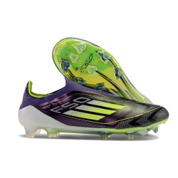 Fotbollsskor Adidas F50 Elite LL FG Lila Gul