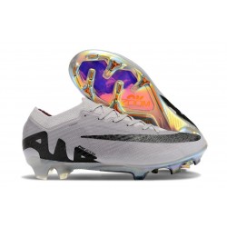 Fotbollsskor Nike Mercurial Vapor XIII Elite FG Silver Svart Grå