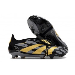 Fotbollsskor adidas Predator 24 Elite FT FG Svart Guld