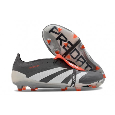 Fotbollsskor adidas Predator 24 Elite FT FG Svart Vit Röd 