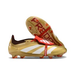 Fotbollsskor adidas Predator 24 Elite FT FG Guld Vit Röd