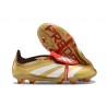 Fotbollsskor adidas Predator 24 Elite FT FG Guld Vit Röd