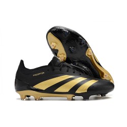 Adidas Predator 24 Elite FG Svart Guld 