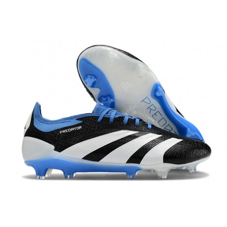 Adidas Predator 24 Elite FG Svart Vit Blå