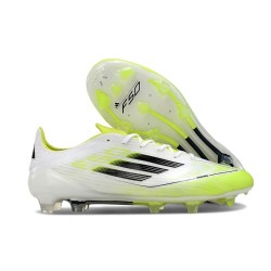 Adidas F50 Elite FG Skor Vit Svart Gul