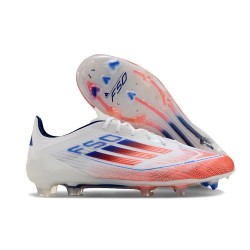 Adidas F50 Elite FG Skor Vit Röd Blå