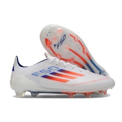 Adidas F50 Elite FG Skor Vit Röd Blå