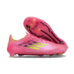 Adidas F50 Elite FG Skor Rosa Gul