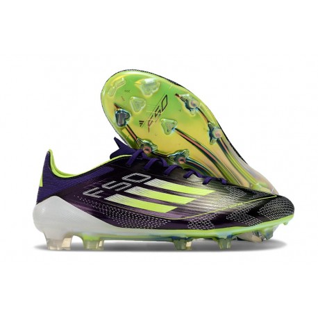 Adidas F50 Elite FG Skor Lila Gul