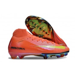 Nike Zoom Mercurial Superfly 10 Elite FG Orange Gul