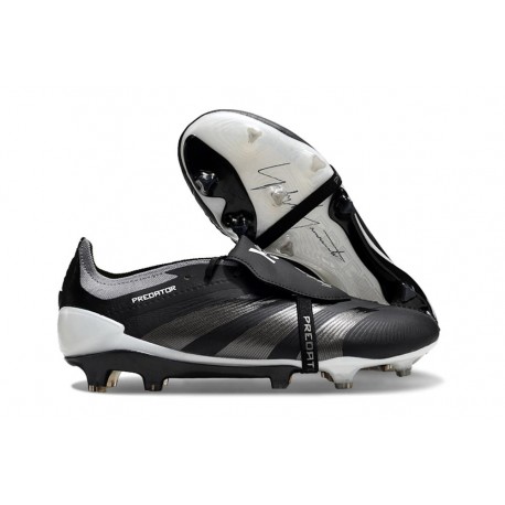 Adidas Predator Elite Fold-over Tongue FG Nightstrike Svart Grå