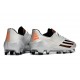 Adidas F50 Elite FG Skor Silver Svart