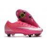 Nike Mercurial Vapor XIII Elite SG AC Mbappé Rosa - Rosa Vit Svart